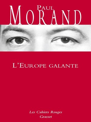 cover image of L'Europe galante